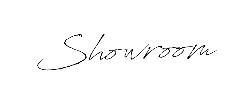 How to make Showroom name signature. Use Antro_Vectra style for creating short signs online. This is the latest handwritten sign. Showroom signature style 6 images and pictures png