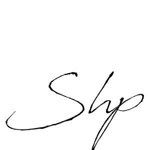 The best way (Antro_Vectra) to make a short signature is to pick only two or three words in your name. The name Shp include a total of six letters. For converting this name. Shp signature style 6 images and pictures png