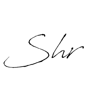 Use a signature maker to create a handwritten signature online. With this signature software, you can design (Antro_Vectra) your own signature for name Shr. Shr signature style 6 images and pictures png