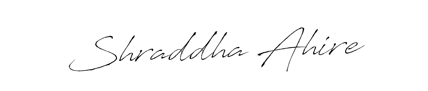 Once you've used our free online signature maker to create your best signature Antro_Vectra style, it's time to enjoy all of the benefits that Shraddha Ahire name signing documents. Shraddha Ahire signature style 6 images and pictures png