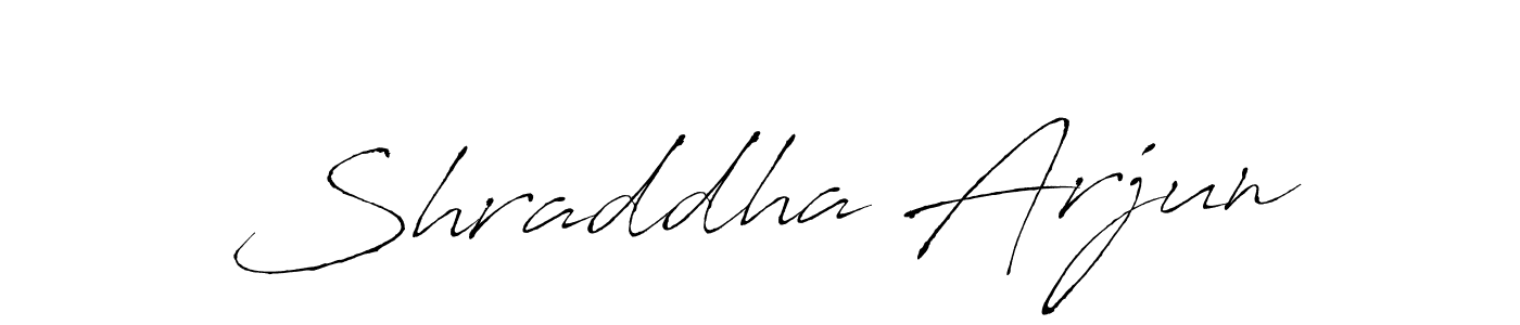 Similarly Antro_Vectra is the best handwritten signature design. Signature creator online .You can use it as an online autograph creator for name Shraddha Arjun. Shraddha Arjun signature style 6 images and pictures png