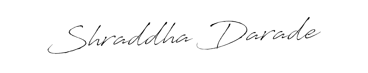 You should practise on your own different ways (Antro_Vectra) to write your name (Shraddha Darade) in signature. don't let someone else do it for you. Shraddha Darade signature style 6 images and pictures png