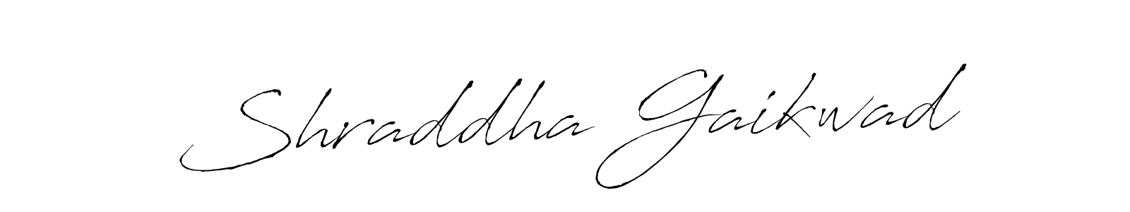 Shraddha Gaikwad stylish signature style. Best Handwritten Sign (Antro_Vectra) for my name. Handwritten Signature Collection Ideas for my name Shraddha Gaikwad. Shraddha Gaikwad signature style 6 images and pictures png