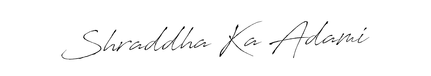 How to make Shraddha Ka Adami signature? Antro_Vectra is a professional autograph style. Create handwritten signature for Shraddha Ka Adami name. Shraddha Ka Adami signature style 6 images and pictures png