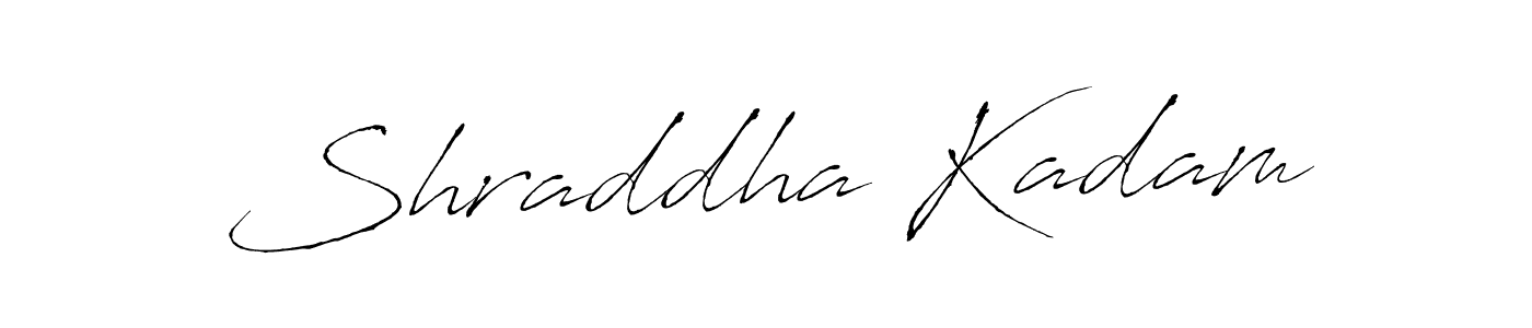 You can use this online signature creator to create a handwritten signature for the name Shraddha Kadam. This is the best online autograph maker. Shraddha Kadam signature style 6 images and pictures png
