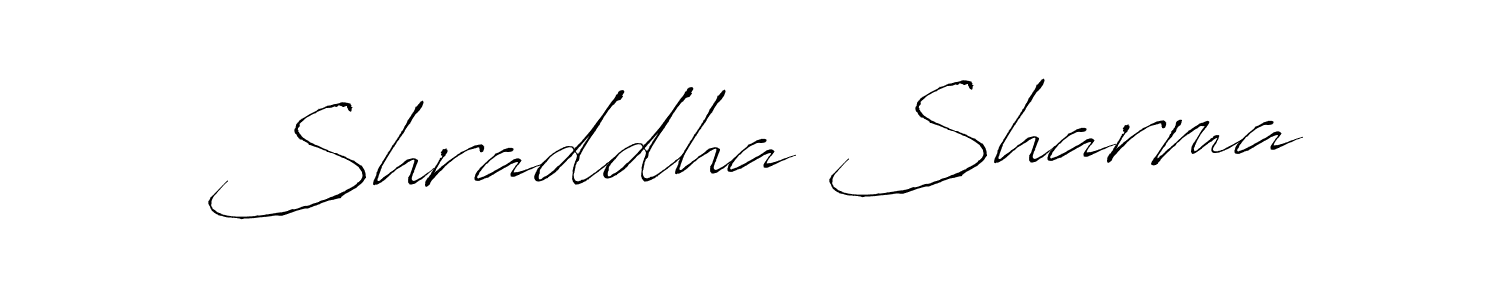 Use a signature maker to create a handwritten signature online. With this signature software, you can design (Antro_Vectra) your own signature for name Shraddha Sharma. Shraddha Sharma signature style 6 images and pictures png