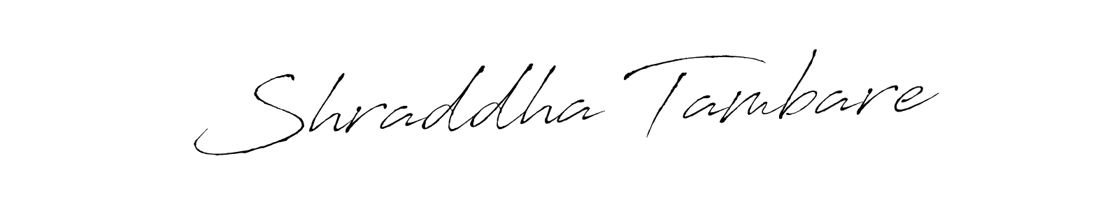 How to make Shraddha Tambare signature? Antro_Vectra is a professional autograph style. Create handwritten signature for Shraddha Tambare name. Shraddha Tambare signature style 6 images and pictures png