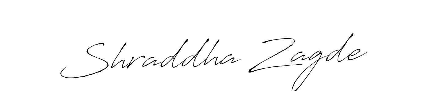 Make a beautiful signature design for name Shraddha Zagde. Use this online signature maker to create a handwritten signature for free. Shraddha Zagde signature style 6 images and pictures png