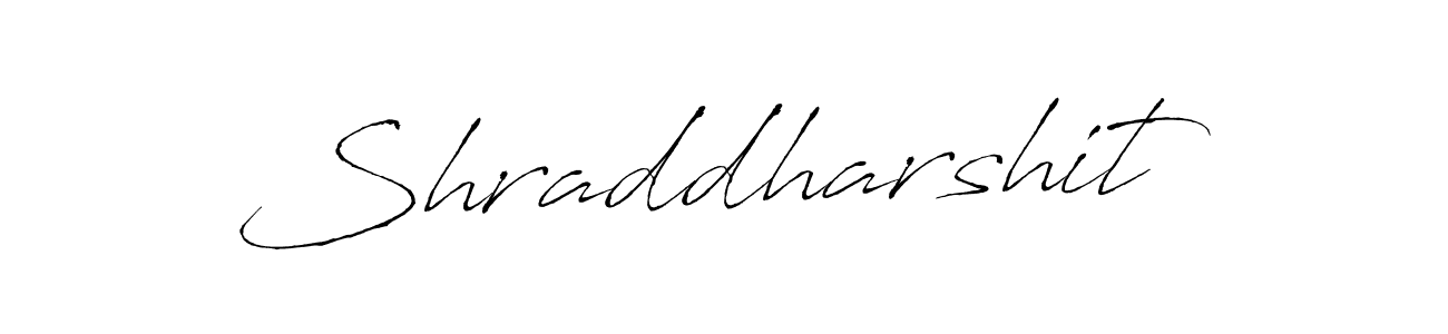 How to make Shraddharshit signature? Antro_Vectra is a professional autograph style. Create handwritten signature for Shraddharshit name. Shraddharshit signature style 6 images and pictures png