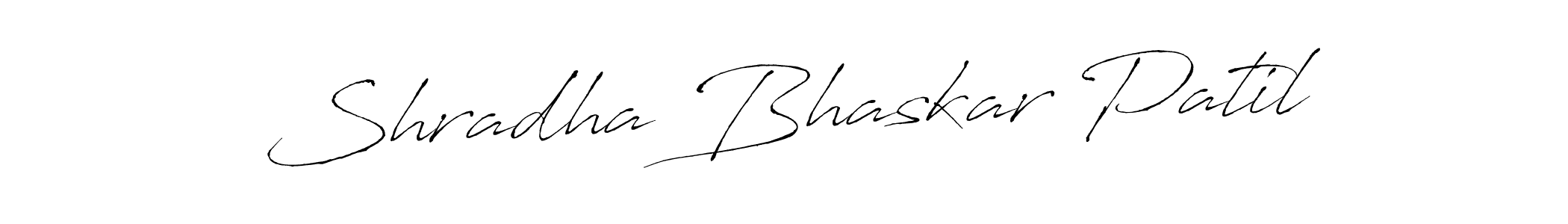 Antro_Vectra is a professional signature style that is perfect for those who want to add a touch of class to their signature. It is also a great choice for those who want to make their signature more unique. Get Shradha Bhaskar Patil name to fancy signature for free. Shradha Bhaskar Patil signature style 6 images and pictures png