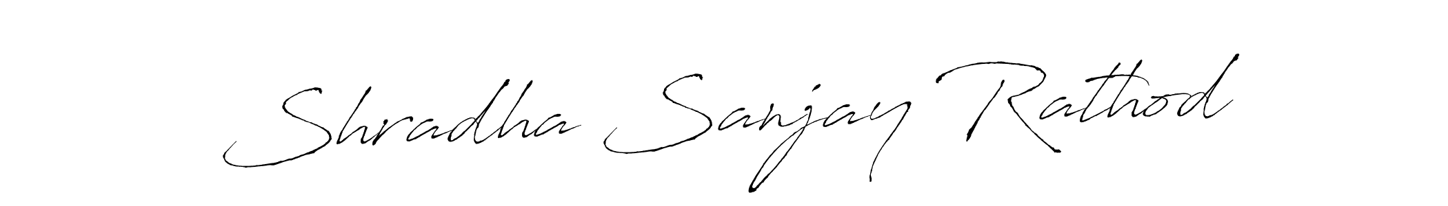 How to make Shradha Sanjay Rathod signature? Antro_Vectra is a professional autograph style. Create handwritten signature for Shradha Sanjay Rathod name. Shradha Sanjay Rathod signature style 6 images and pictures png
