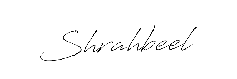 Make a beautiful signature design for name Shrahbeel. With this signature (Antro_Vectra) style, you can create a handwritten signature for free. Shrahbeel signature style 6 images and pictures png