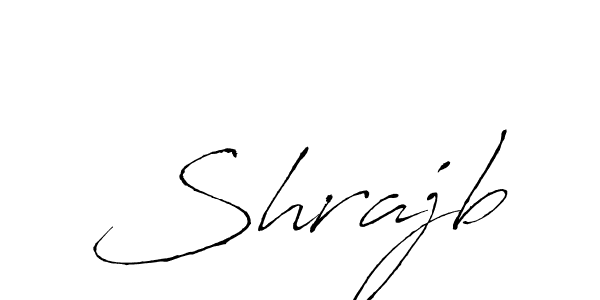 Antro_Vectra is a professional signature style that is perfect for those who want to add a touch of class to their signature. It is also a great choice for those who want to make their signature more unique. Get Shrajb name to fancy signature for free. Shrajb signature style 6 images and pictures png