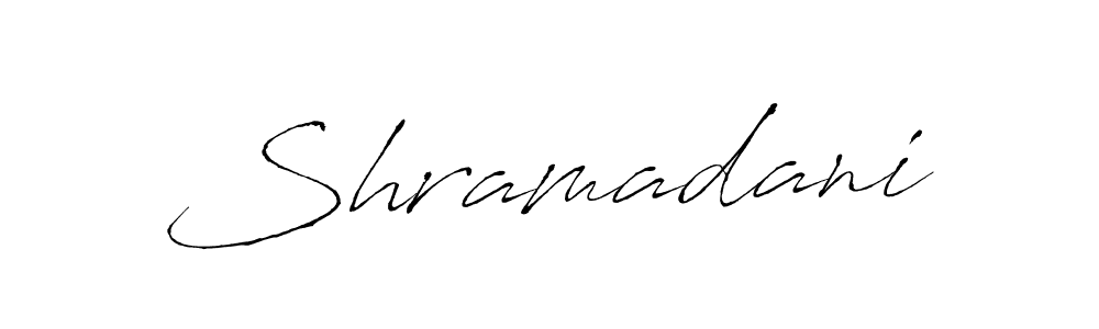 Also You can easily find your signature by using the search form. We will create Shramadani name handwritten signature images for you free of cost using Antro_Vectra sign style. Shramadani signature style 6 images and pictures png
