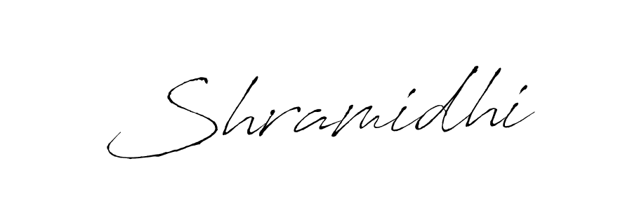 The best way (Antro_Vectra) to make a short signature is to pick only two or three words in your name. The name Shramidhi include a total of six letters. For converting this name. Shramidhi signature style 6 images and pictures png