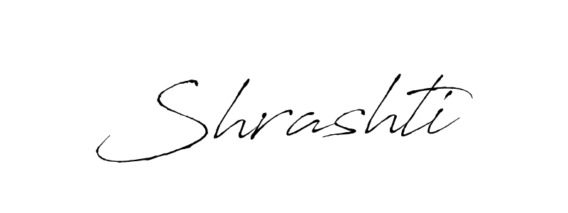 How to make Shrashti signature? Antro_Vectra is a professional autograph style. Create handwritten signature for Shrashti name. Shrashti signature style 6 images and pictures png