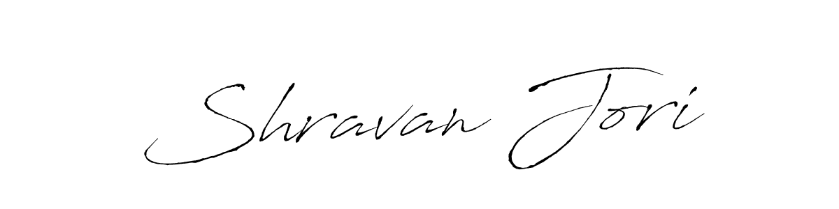 Create a beautiful signature design for name Shravan Jori. With this signature (Antro_Vectra) fonts, you can make a handwritten signature for free. Shravan Jori signature style 6 images and pictures png