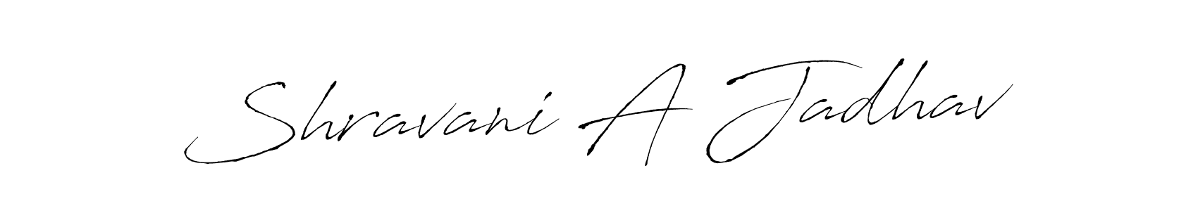 Use a signature maker to create a handwritten signature online. With this signature software, you can design (Antro_Vectra) your own signature for name Shravani A Jadhav. Shravani A Jadhav signature style 6 images and pictures png