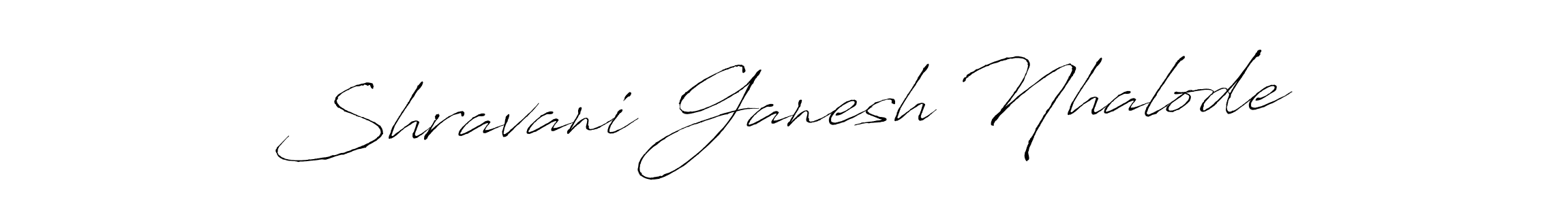 Shravani Ganesh Nhalode stylish signature style. Best Handwritten Sign (Antro_Vectra) for my name. Handwritten Signature Collection Ideas for my name Shravani Ganesh Nhalode. Shravani Ganesh Nhalode signature style 6 images and pictures png