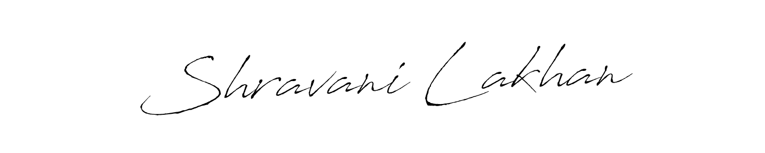 Antro_Vectra is a professional signature style that is perfect for those who want to add a touch of class to their signature. It is also a great choice for those who want to make their signature more unique. Get Shravani Lakhan name to fancy signature for free. Shravani Lakhan signature style 6 images and pictures png