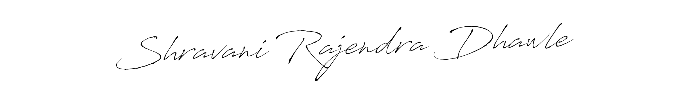 Design your own signature with our free online signature maker. With this signature software, you can create a handwritten (Antro_Vectra) signature for name Shravani Rajendra Dhawle. Shravani Rajendra Dhawle signature style 6 images and pictures png