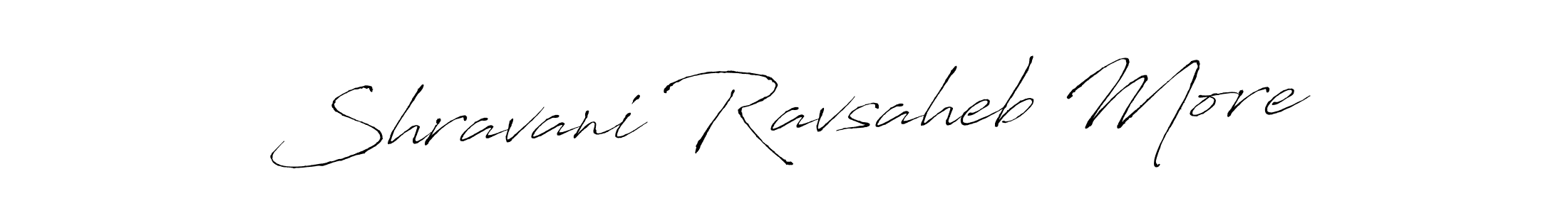 Shravani Ravsaheb More stylish signature style. Best Handwritten Sign (Antro_Vectra) for my name. Handwritten Signature Collection Ideas for my name Shravani Ravsaheb More. Shravani Ravsaheb More signature style 6 images and pictures png