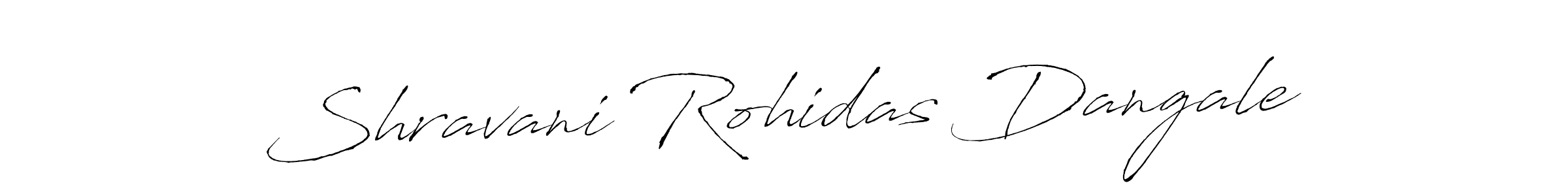 Antro_Vectra is a professional signature style that is perfect for those who want to add a touch of class to their signature. It is also a great choice for those who want to make their signature more unique. Get Shravani Rohidas Dangale name to fancy signature for free. Shravani Rohidas Dangale signature style 6 images and pictures png