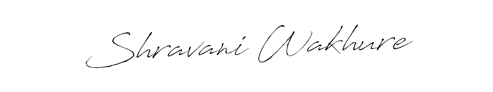 You can use this online signature creator to create a handwritten signature for the name Shravani Wakhure. This is the best online autograph maker. Shravani Wakhure signature style 6 images and pictures png