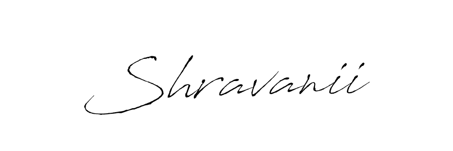 Design your own signature with our free online signature maker. With this signature software, you can create a handwritten (Antro_Vectra) signature for name Shravanii. Shravanii signature style 6 images and pictures png