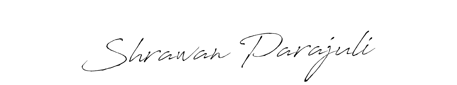 Also we have Shrawan Parajuli name is the best signature style. Create professional handwritten signature collection using Antro_Vectra autograph style. Shrawan Parajuli signature style 6 images and pictures png