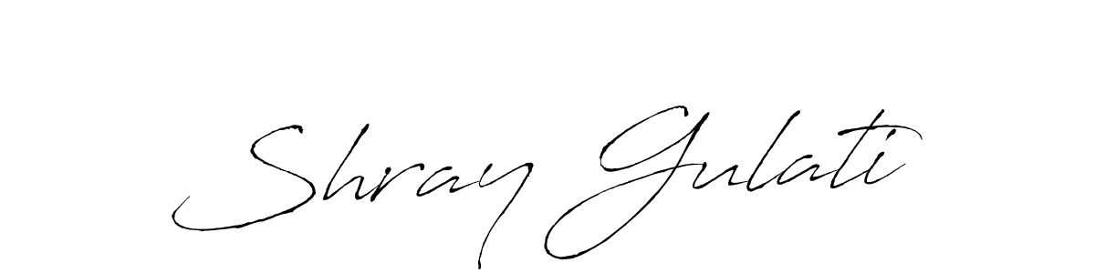 This is the best signature style for the Shray Gulati name. Also you like these signature font (Antro_Vectra). Mix name signature. Shray Gulati signature style 6 images and pictures png