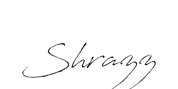 You should practise on your own different ways (Antro_Vectra) to write your name (Shrazz) in signature. don't let someone else do it for you. Shrazz signature style 6 images and pictures png