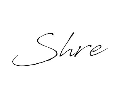The best way (Antro_Vectra) to make a short signature is to pick only two or three words in your name. The name Shre include a total of six letters. For converting this name. Shre signature style 6 images and pictures png