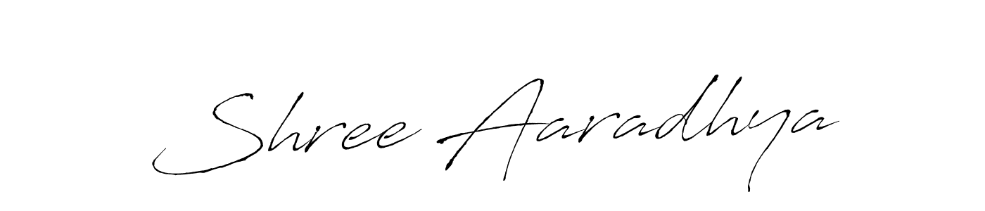 Create a beautiful signature design for name Shree Aaradhya. With this signature (Antro_Vectra) fonts, you can make a handwritten signature for free. Shree Aaradhya signature style 6 images and pictures png
