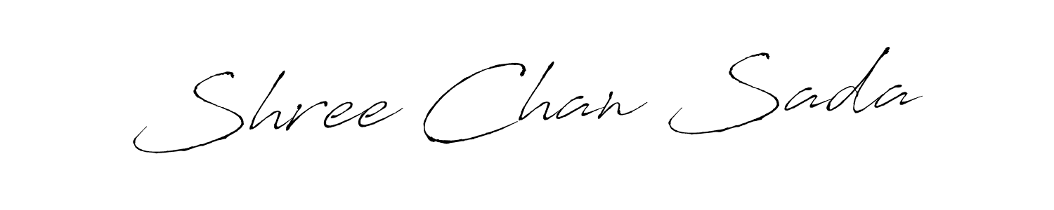 The best way (Antro_Vectra) to make a short signature is to pick only two or three words in your name. The name Shree Chan Sada include a total of six letters. For converting this name. Shree Chan Sada signature style 6 images and pictures png