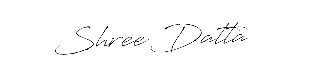 The best way (Antro_Vectra) to make a short signature is to pick only two or three words in your name. The name Shree Datta   include a total of six letters. For converting this name. Shree Datta   signature style 6 images and pictures png