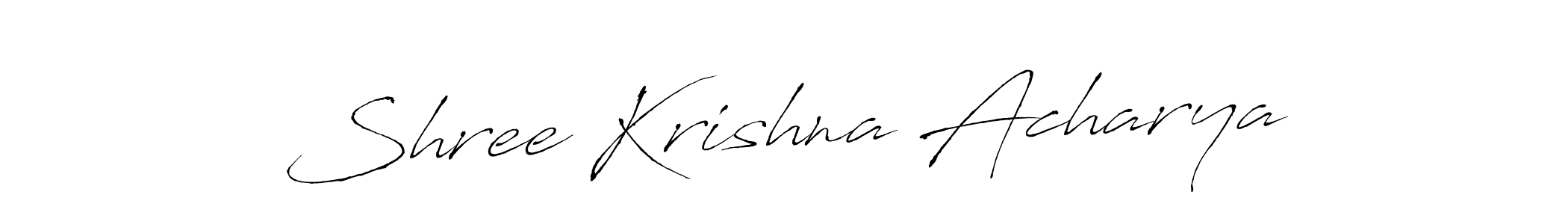 The best way (Antro_Vectra) to make a short signature is to pick only two or three words in your name. The name Shree Krishna Acharya include a total of six letters. For converting this name. Shree Krishna Acharya signature style 6 images and pictures png