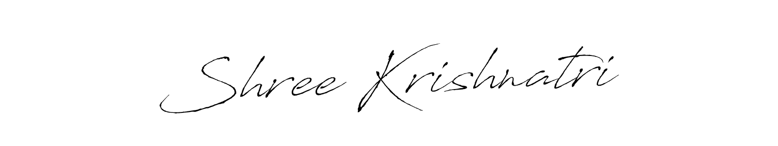 Also we have Shree Krishnatri name is the best signature style. Create professional handwritten signature collection using Antro_Vectra autograph style. Shree Krishnatri signature style 6 images and pictures png