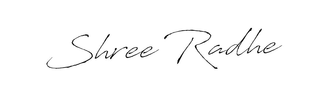 Also we have Shree Radhe name is the best signature style. Create professional handwritten signature collection using Antro_Vectra autograph style. Shree Radhe signature style 6 images and pictures png