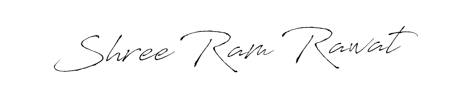 How to make Shree Ram Rawat name signature. Use Antro_Vectra style for creating short signs online. This is the latest handwritten sign. Shree Ram Rawat signature style 6 images and pictures png