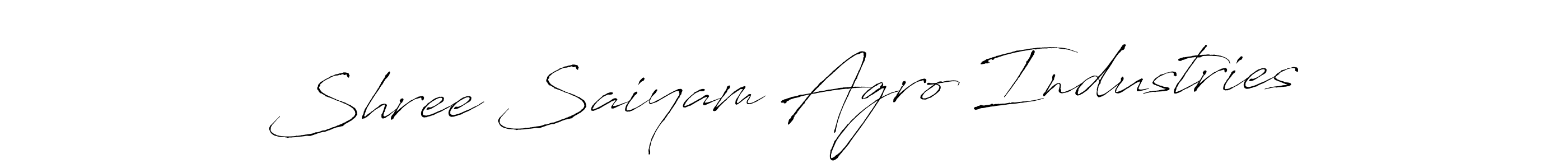 Shree Saiyam Agro Industries stylish signature style. Best Handwritten Sign (Antro_Vectra) for my name. Handwritten Signature Collection Ideas for my name Shree Saiyam Agro Industries. Shree Saiyam Agro Industries signature style 6 images and pictures png