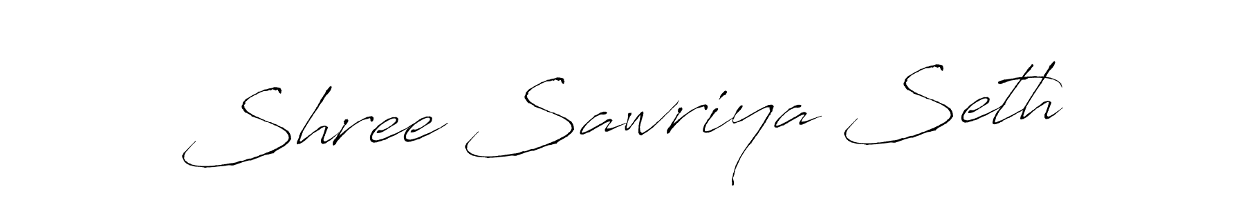 Use a signature maker to create a handwritten signature online. With this signature software, you can design (Antro_Vectra) your own signature for name Shree Sawriya Seth. Shree Sawriya Seth signature style 6 images and pictures png