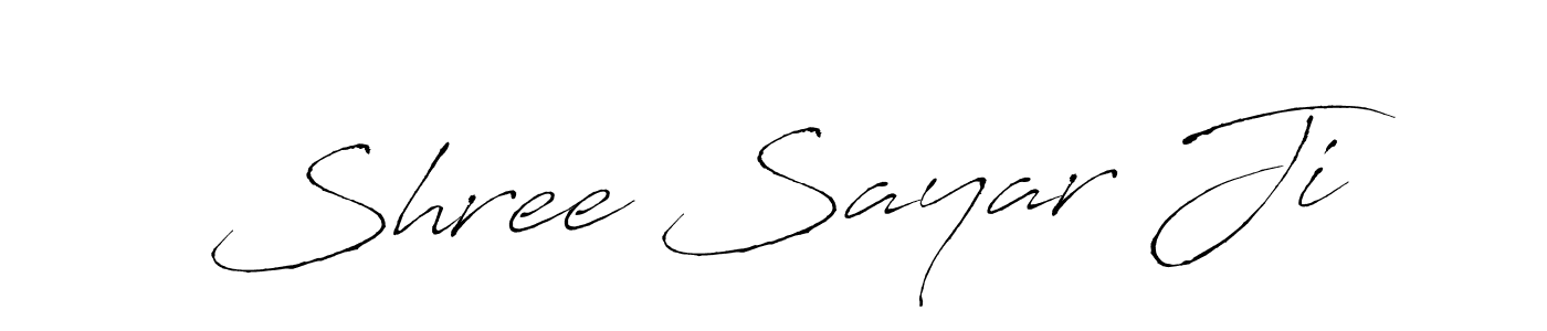 You should practise on your own different ways (Antro_Vectra) to write your name (Shree Sayar Ji) in signature. don't let someone else do it for you. Shree Sayar Ji signature style 6 images and pictures png