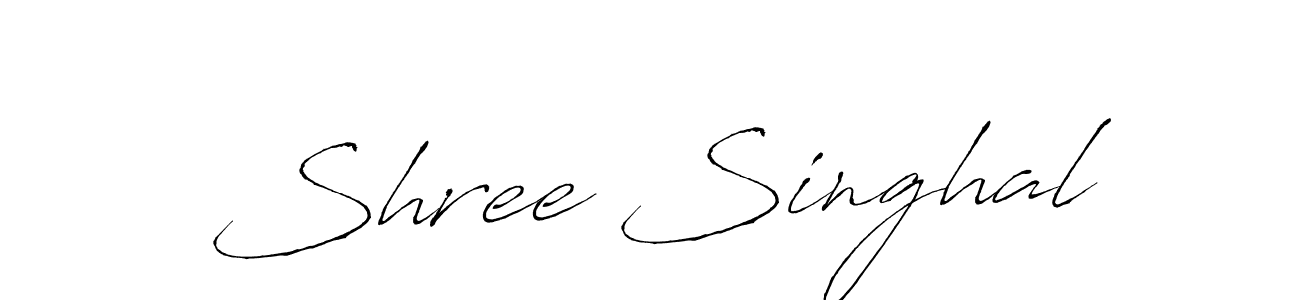 Antro_Vectra is a professional signature style that is perfect for those who want to add a touch of class to their signature. It is also a great choice for those who want to make their signature more unique. Get Shree Singhal name to fancy signature for free. Shree Singhal signature style 6 images and pictures png