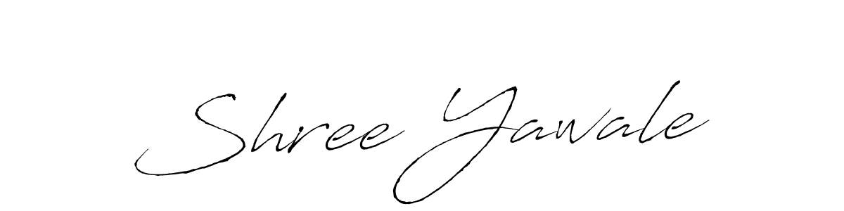 Also we have Shree Yawale name is the best signature style. Create professional handwritten signature collection using Antro_Vectra autograph style. Shree Yawale signature style 6 images and pictures png