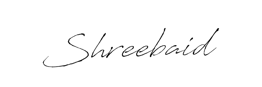 Also we have Shreebaid name is the best signature style. Create professional handwritten signature collection using Antro_Vectra autograph style. Shreebaid signature style 6 images and pictures png