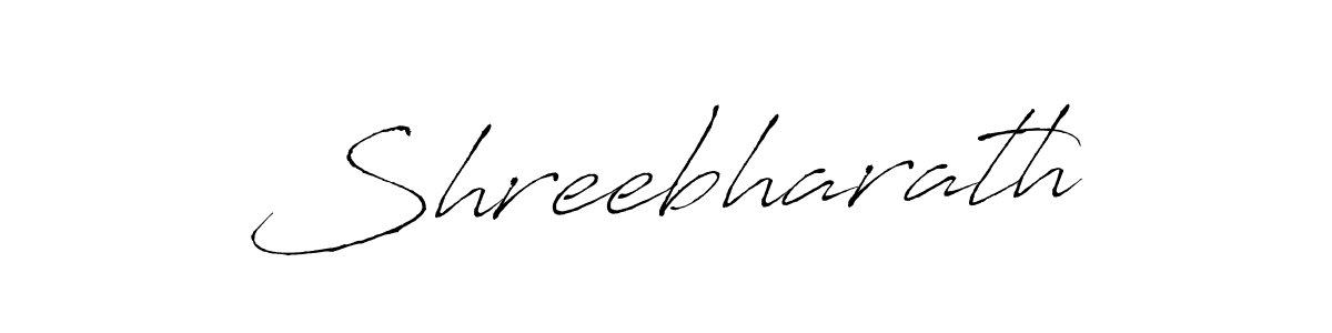 How to make Shreebharath name signature. Use Antro_Vectra style for creating short signs online. This is the latest handwritten sign. Shreebharath signature style 6 images and pictures png