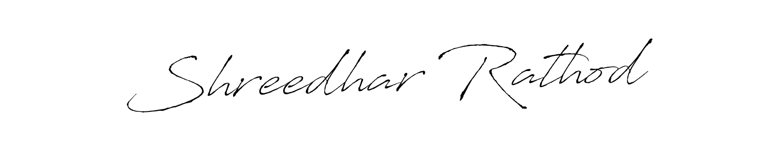 Make a beautiful signature design for name Shreedhar Rathod. With this signature (Antro_Vectra) style, you can create a handwritten signature for free. Shreedhar Rathod signature style 6 images and pictures png