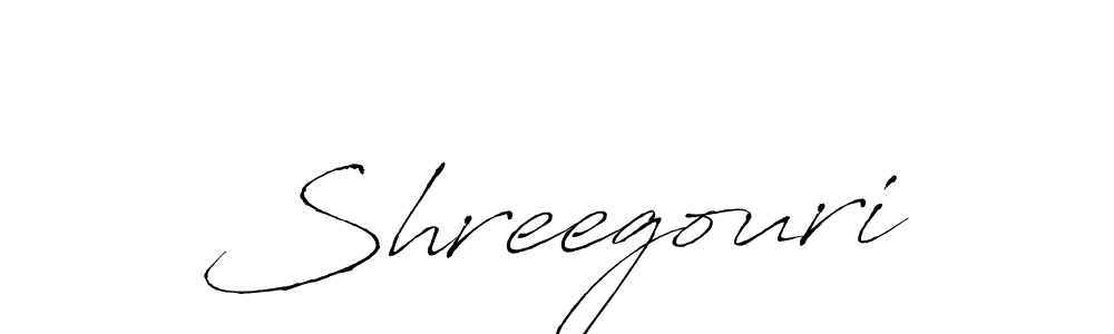 Design your own signature with our free online signature maker. With this signature software, you can create a handwritten (Antro_Vectra) signature for name Shreegouri. Shreegouri signature style 6 images and pictures png