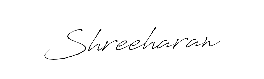 How to make Shreeharan signature? Antro_Vectra is a professional autograph style. Create handwritten signature for Shreeharan name. Shreeharan signature style 6 images and pictures png